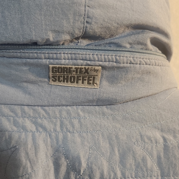 Vintage Women's Light Blue Schoffel Snow/Ski Suit sz S/M - Picture 11 of 13